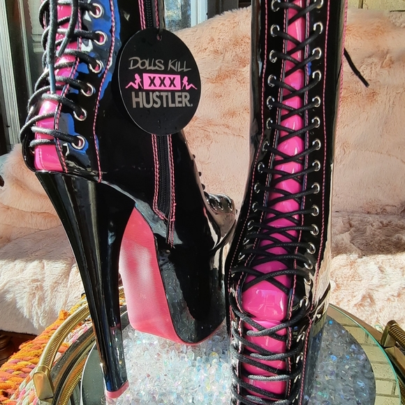 Platform Stiletto Boots - Picture 10 of 13